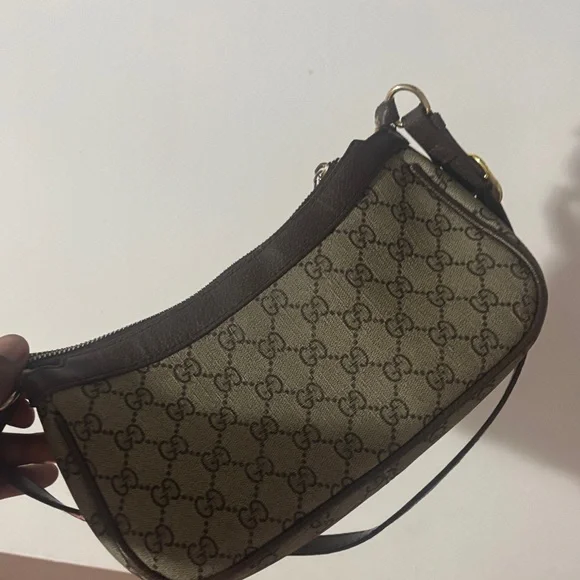 Gucci Black and Brown Shoulder Bag - Picture 2 of 2